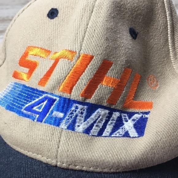 Stihl 4-Mix Baseball Cap Vintage Tan - Picture 8 of 8